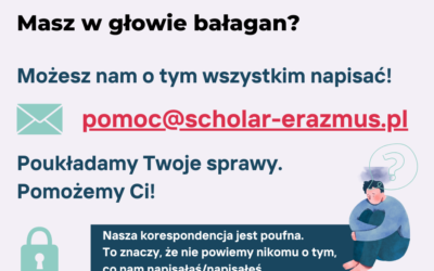 Pomoc@scholar-erazmus.pl dla naszych uczniów