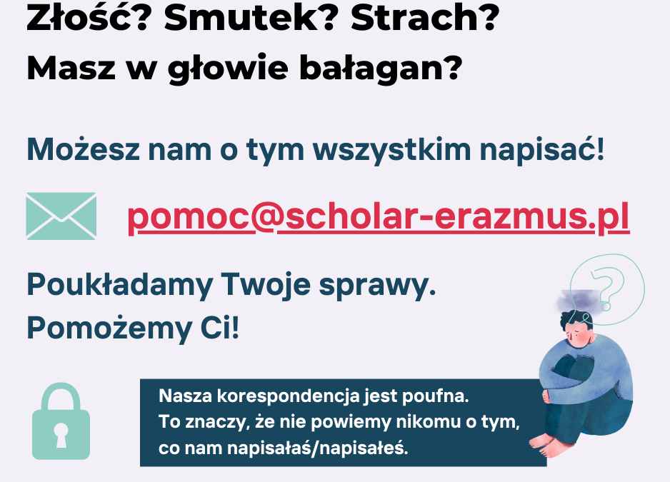 Pomoc@scholar-erazmus.pl dla naszych uczniów