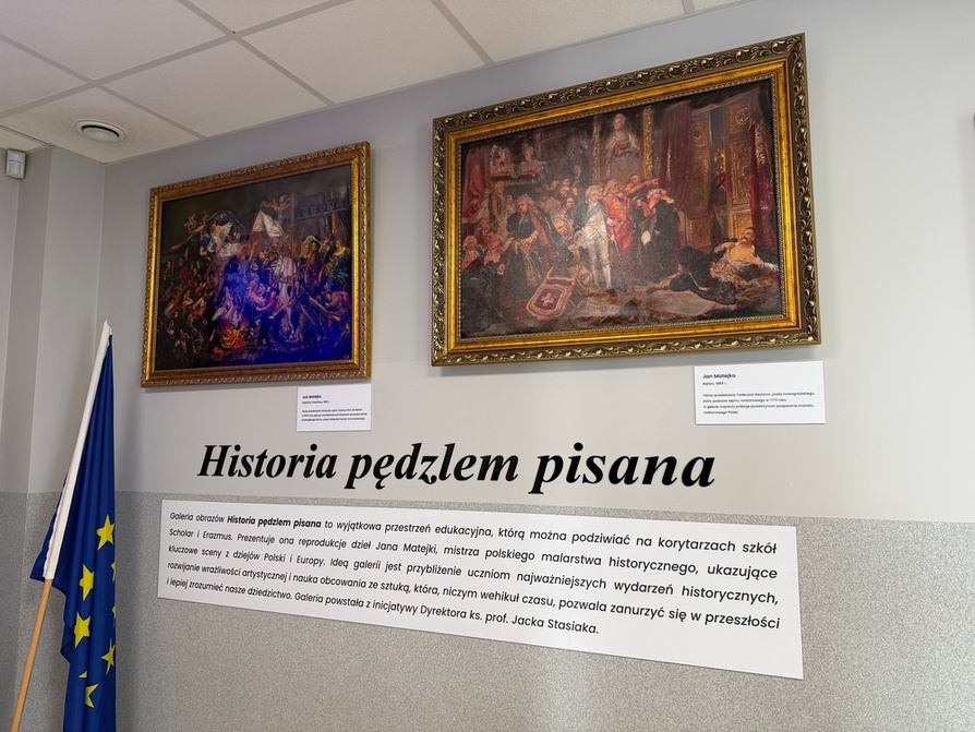 Historia pędzlem pisana, czyli Matejko w Scholar i Erazmus