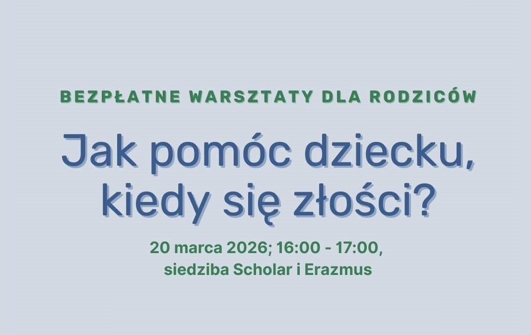 Bezpłatne warsztaty dla Rodziców