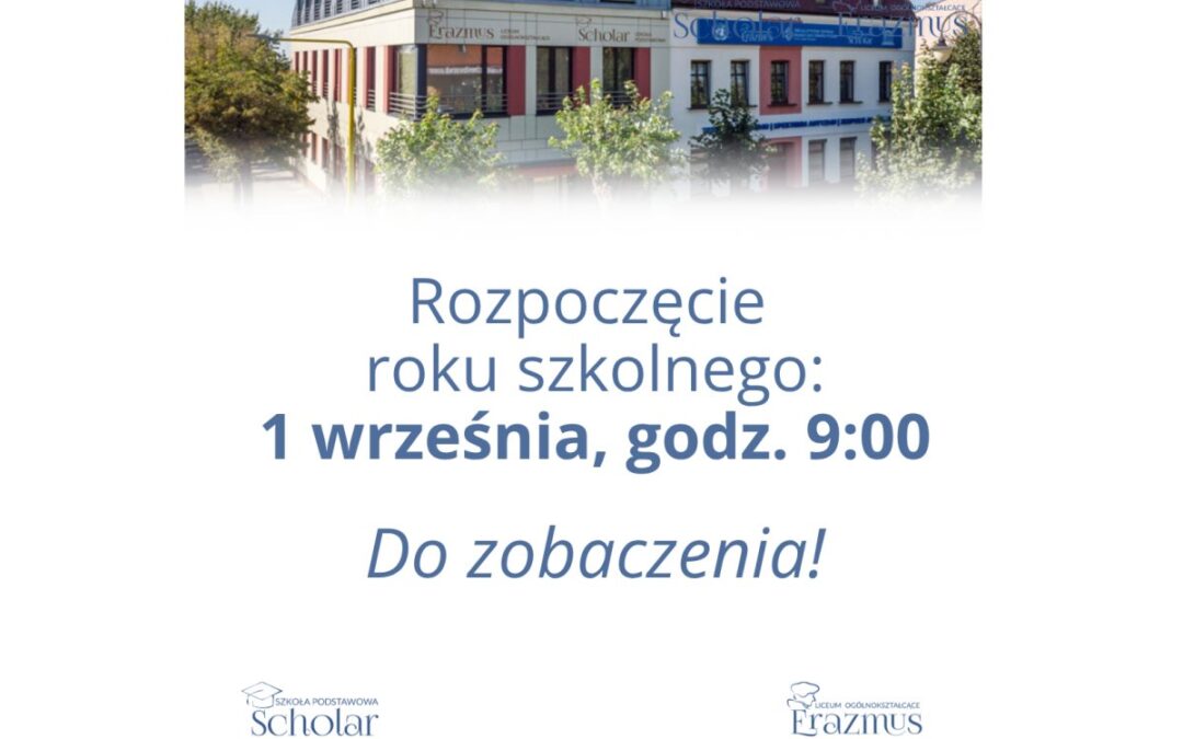 Rozpoczęcie roku szkolnego 2026/27
