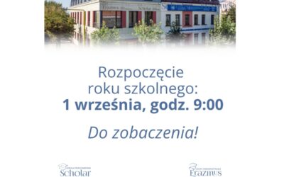 Rozpoczęcie roku szkolnego 2026/27