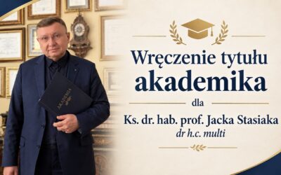 Tytuł akademika, najwyższe naukowe odznaczenie, dla naszego Dyrektora!